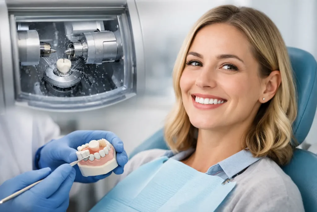 Same Day Crown Guide for a One-Visit Smile Fix