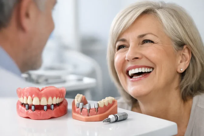 Implant Dentures for a Secure, Natural Smile
